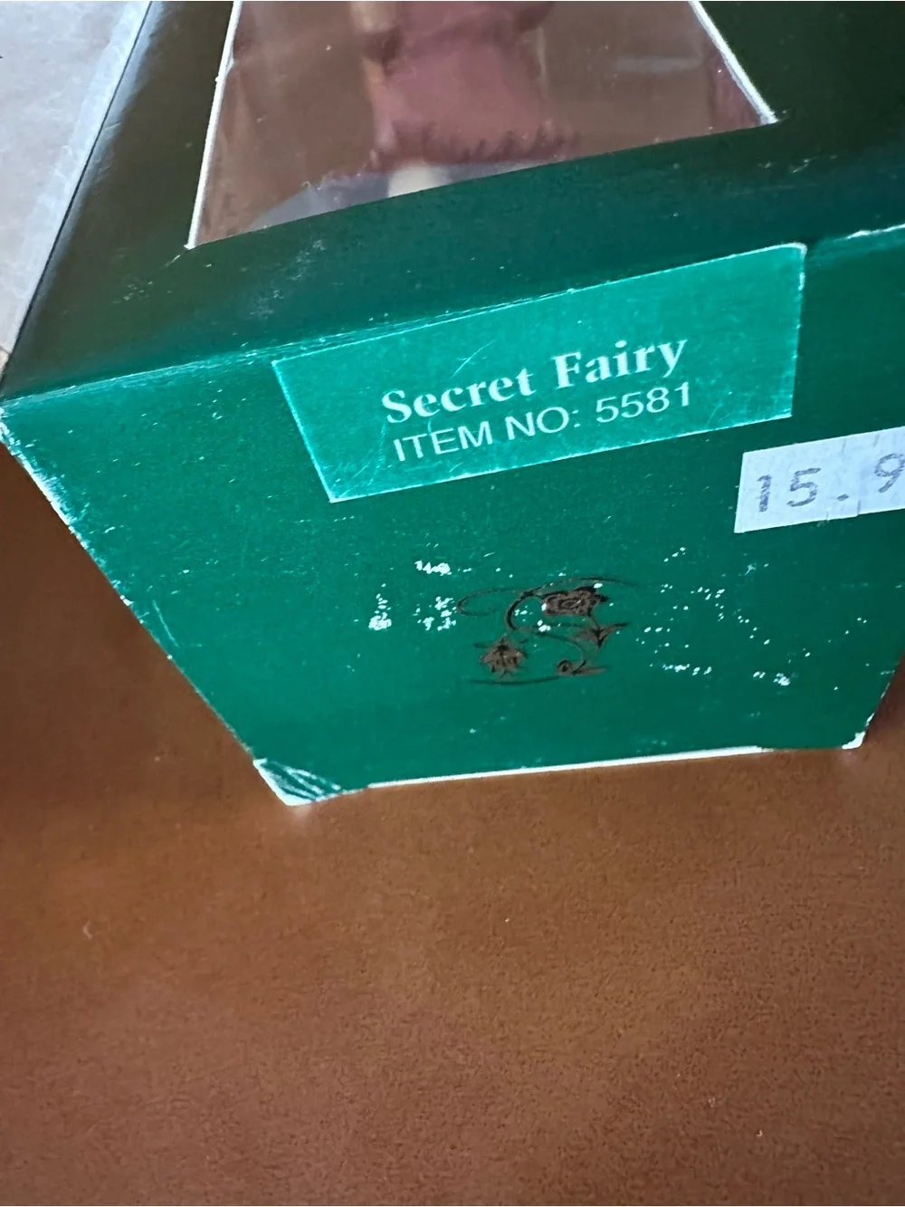 The Fairy Collection Secret Fairy #5581 Resin Fairy Figurine Pink Wings Boxed - Picture 9 of 11